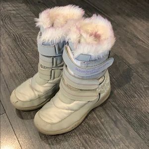 Totes Girls snow boots size 1